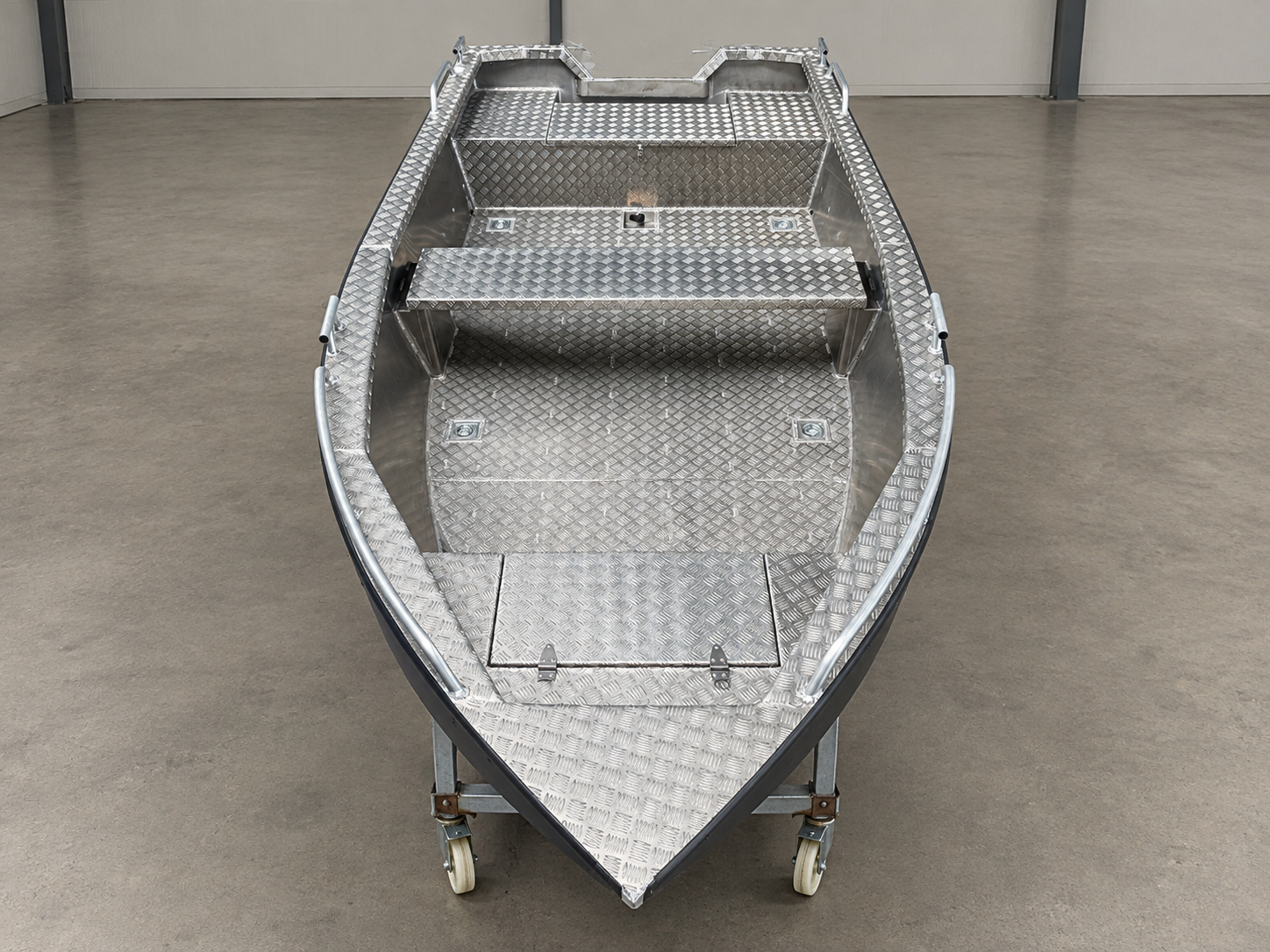 Viking 420 L interieur van bovenaf
